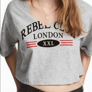 Rebel Club London Crop Top